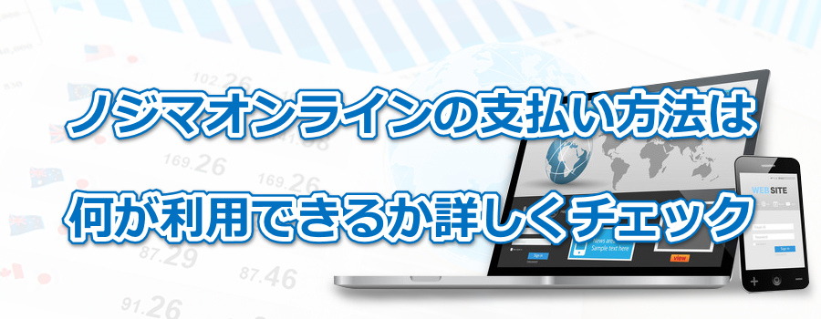 ノジマオンラインの支払い方法は何が利用できるか詳しくチェック